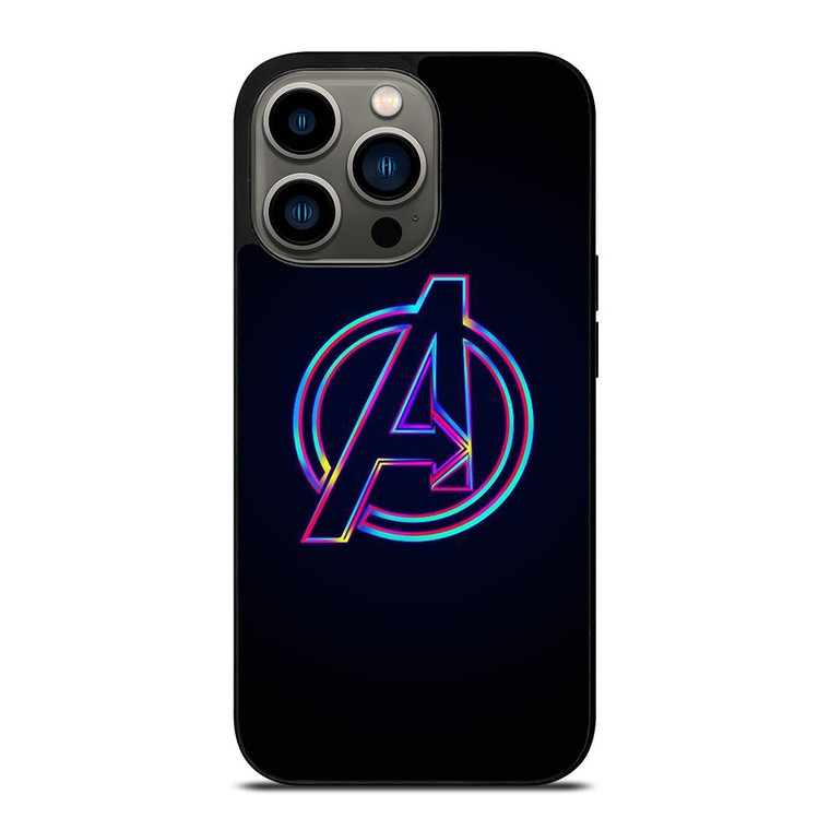 AVENGERS LOGO RAINBOW COLOR iPhone 13 Pro Case