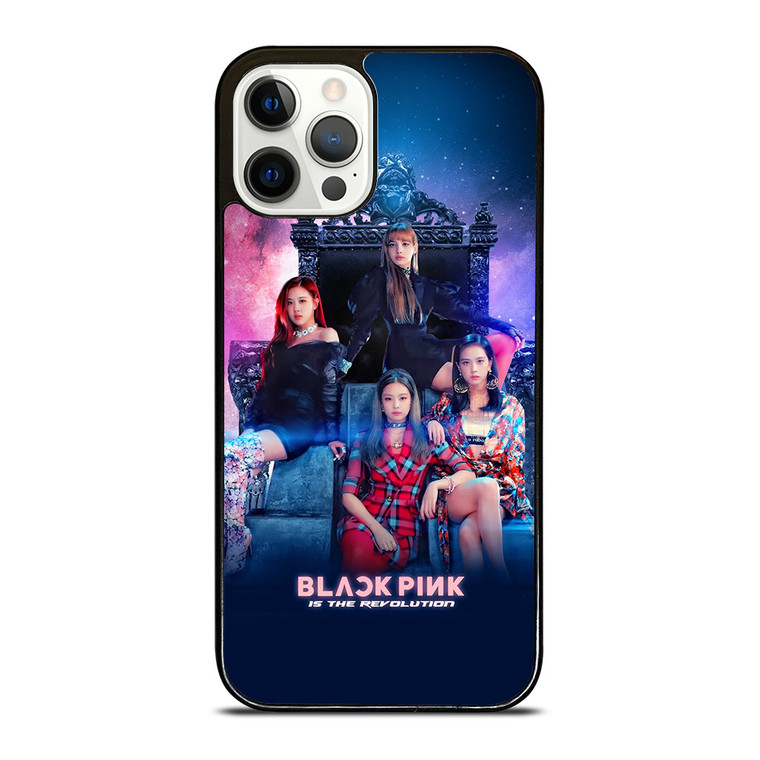 BLACK PINK REVOLUTION ICON iPhone 12 Pro Case