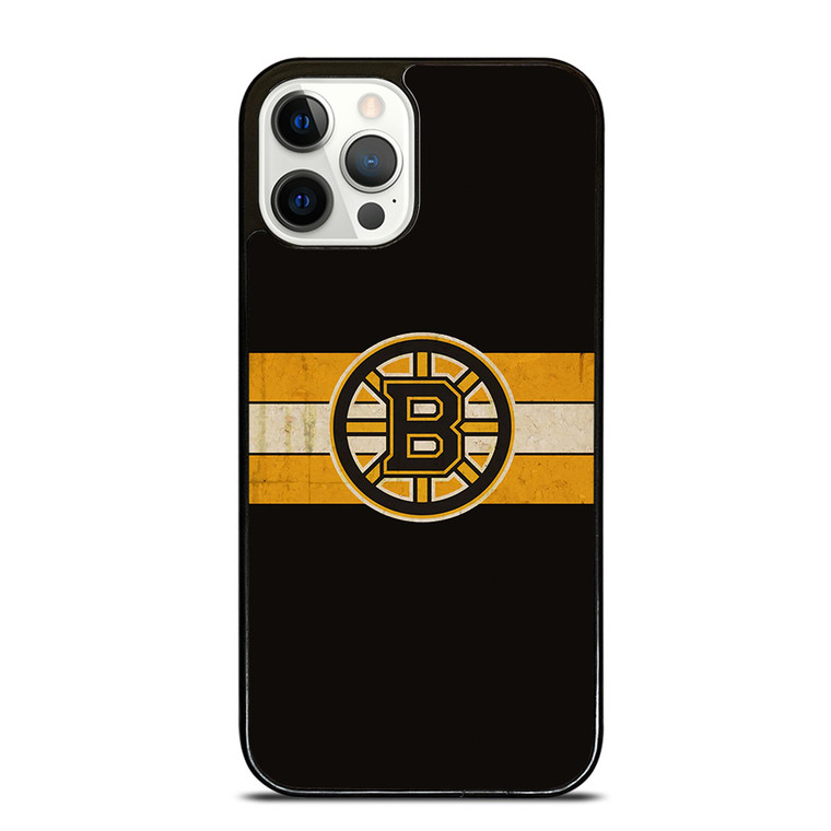 BOSTON BRUINS HOECKY TEAM EMBLEM iPhone 12 Pro Case