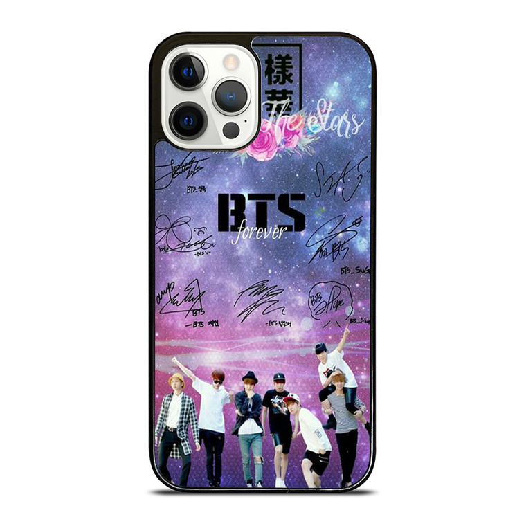 BTS VANGTAN BOYS KPOP SIGNATURE iPhone 12 Pro Case