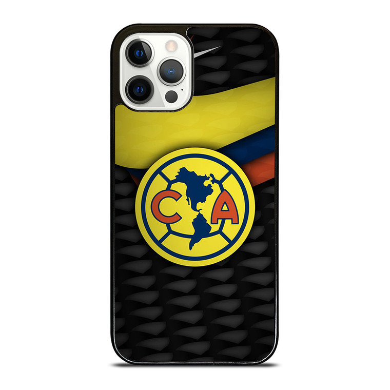 CLUB AMERICA AGUILAS LOGO CARBON iPhone 12 Pro Case