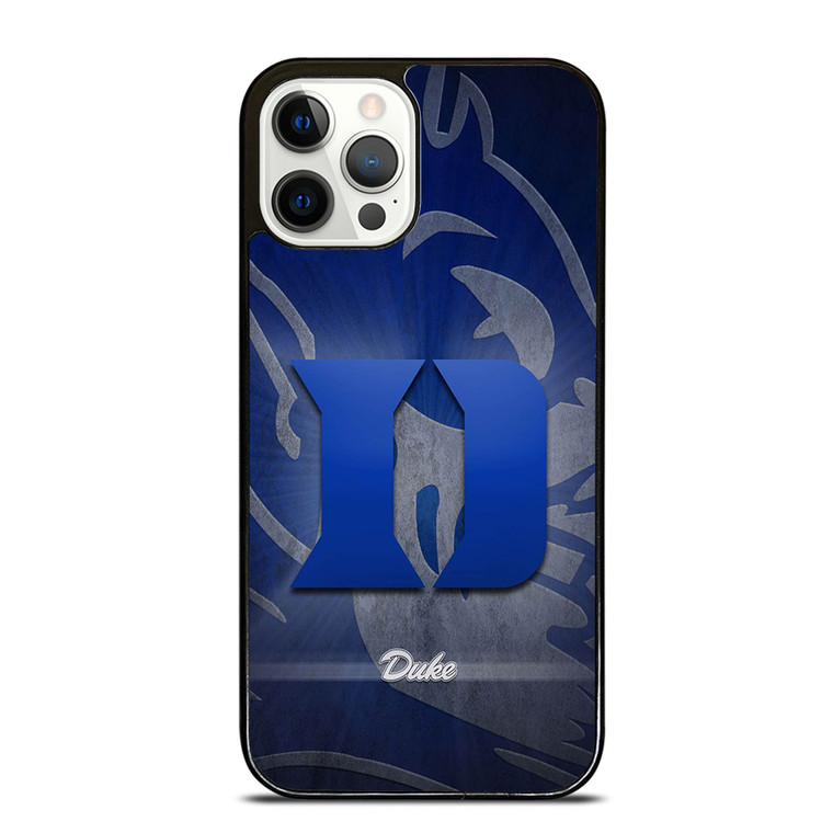 DUKE BLUE DEVILS LOGO UNIVERSITY BASKETBALL 3 iPhone 12 Pro Case