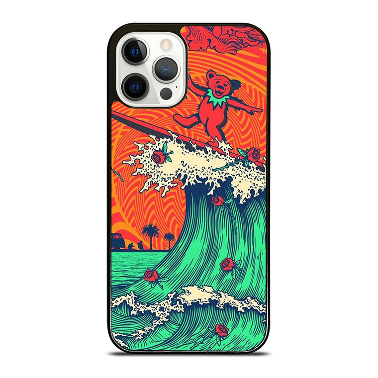 Grateful Dead Band iPhone 12 Rubber Black iPhone 12 Pro Case