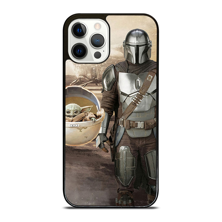 MANDALORIAN AND BABY YODA STAR WARS iPhone 12 Pro Case