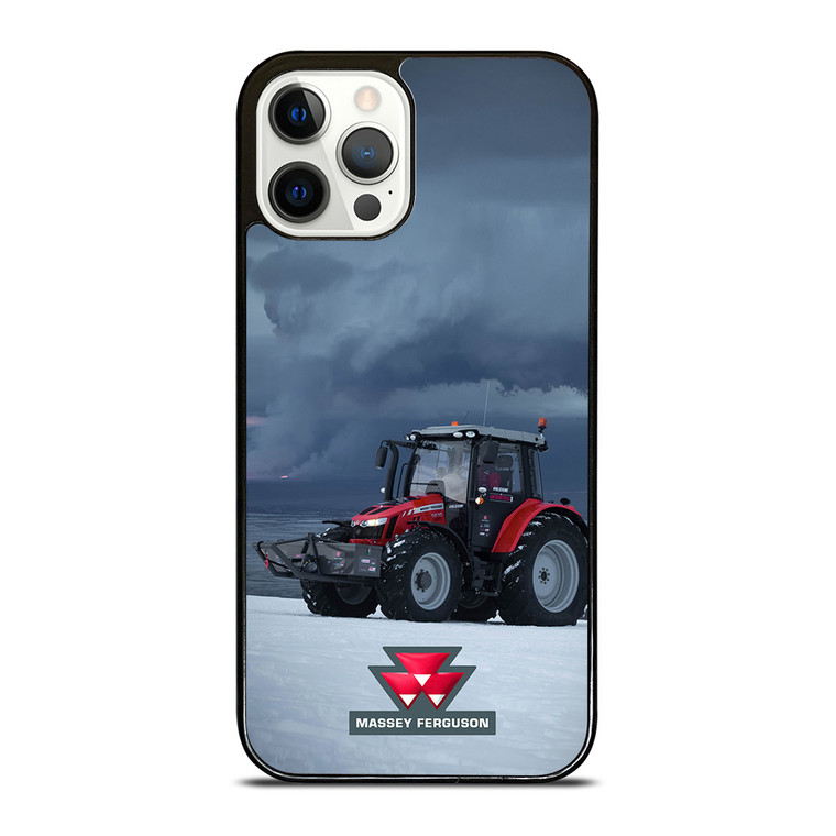 MASSEY FERGUSON TRACKTORS SNOW iPhone 12 Pro Case