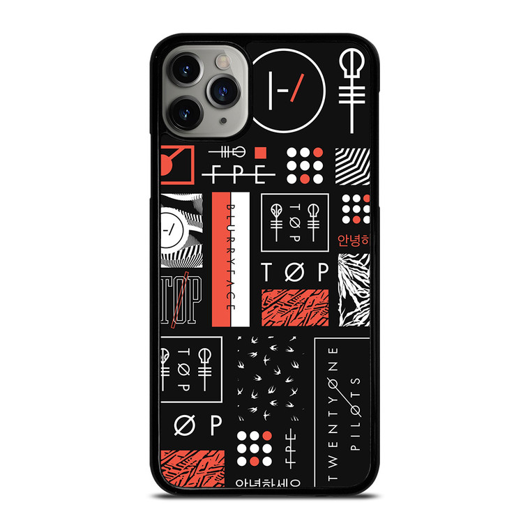 TWENTY ONE PILOTS BLURRYFACE ART iPhone 11 Pro Max Case