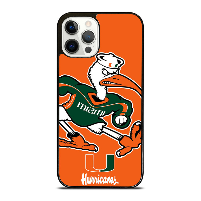 MIAMI HURRICANES FOOTBALL MASCOT iPhone 12 Pro Case