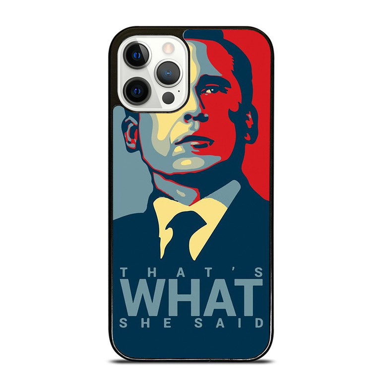 MICHAEL SCOTT ART iPhone 12 Pro Case