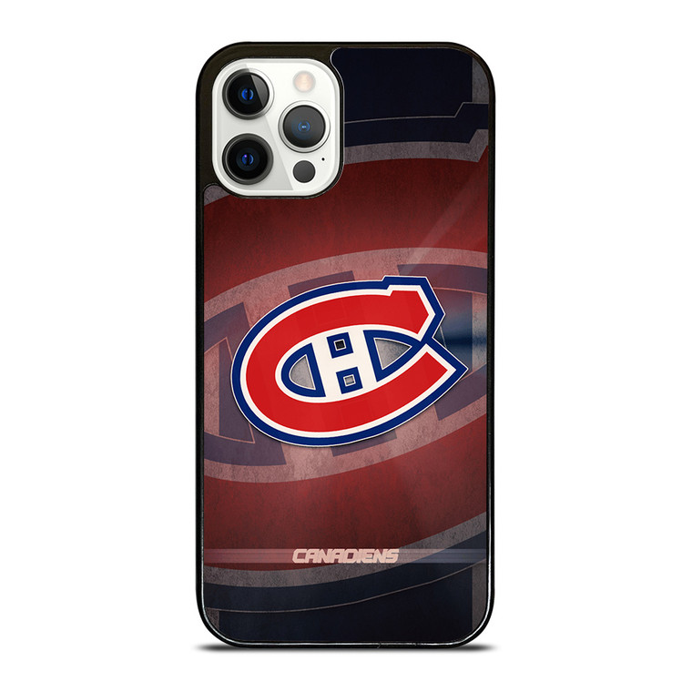 MONTREAL CANADIENS LOGO ICE HOCKEY iPhone 12 Pro Case