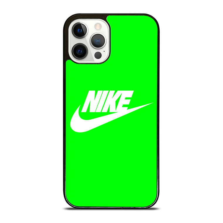 NIKE LOGO IN GREEN iPhone 12 Pro Case
