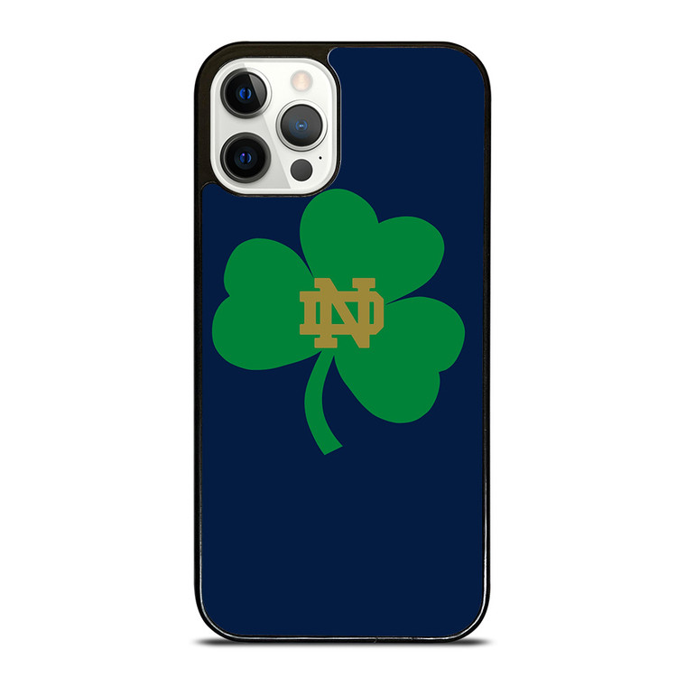 NOTRE DAME FIGHTING IRISH LEAF LOGO iPhone 12 Pro Case