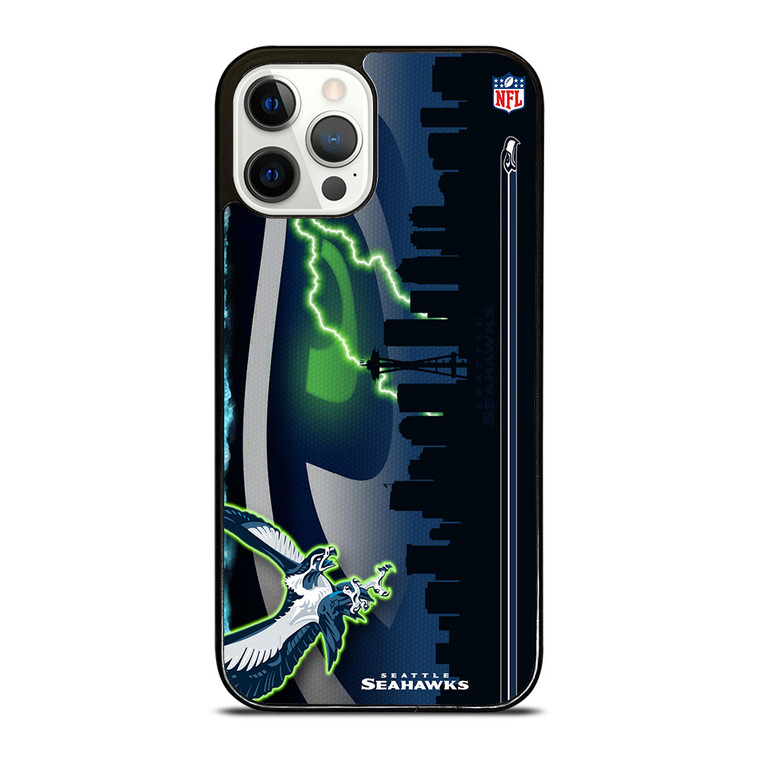 SEATTLE SEAHAWKS LOGO NFL TEAM MASCOT iPhone 12 Pro Case