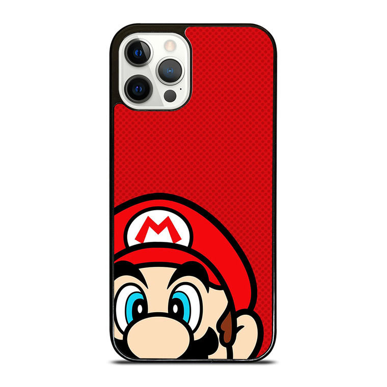 SUPER MARIO BROS FACE NINTENDO GAMES iPhone 12 Pro Case