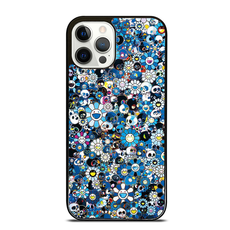 TAKASHI MURAKAMI FLOWERS BLUE iPhone 12 Pro Case