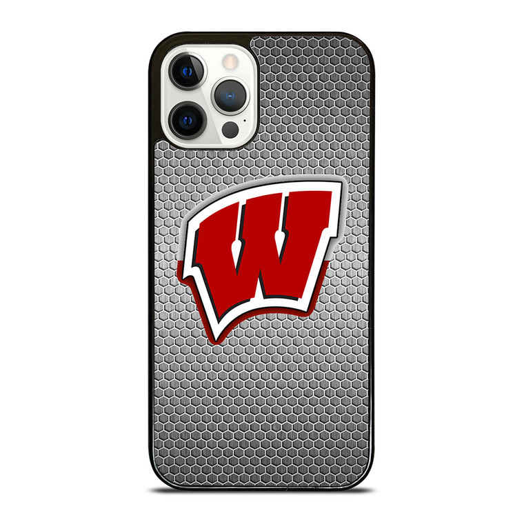 WISCONSIN BADGER EMBLEM iPhone 12 Pro Case
