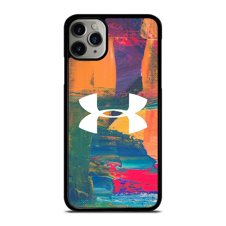 UNDER ARMOUR LOGO ABSTRACT PAINT iPhone 11 Pro Max Case