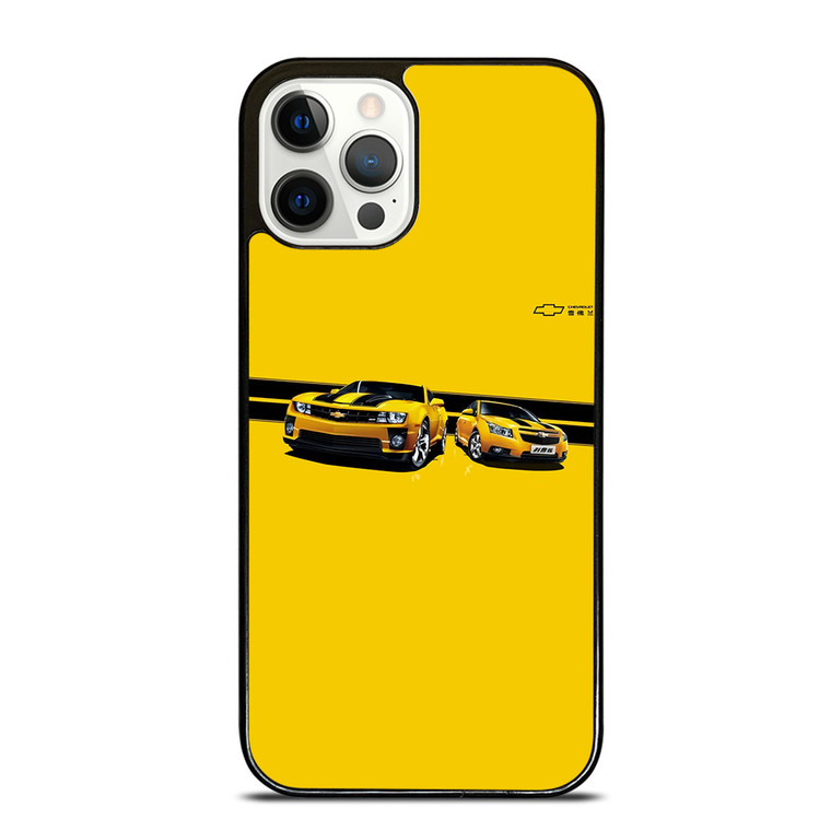 YELLOW CHEVY CAMARO iPhone 12 Pro Case