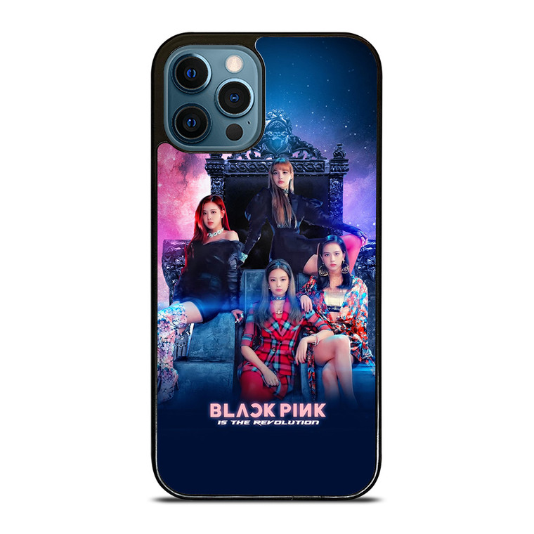 BLACK PINK REVOLUTION ICON iPhone 12 Pro Max Case