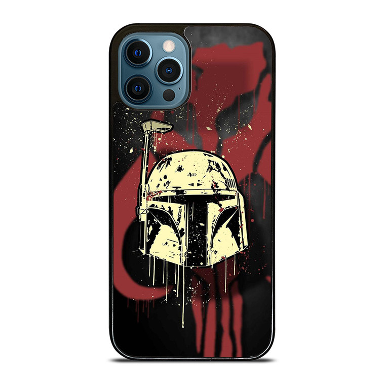 BOBA FETT HELMET STAR WARS ART iPhone 12 Pro Max Case BOBA FETT HELMET STAR WARS ART iPhone 12 Pro Max Case