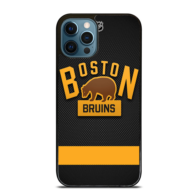 BOSTON BRUINS HOCKEY TEAM BEAR LOGO iPhone 12 Pro Max Case