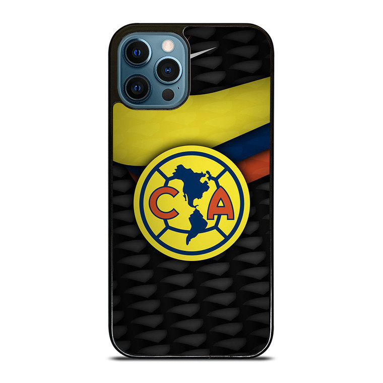 CLUB AMERICA AGUILAS LOGO CARBON iPhone 12 Pro Max Case