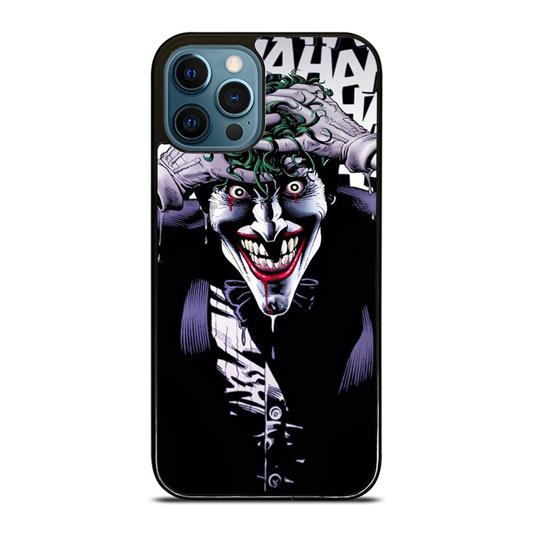 JOKER DC VILLAIN HAHAHA iPhone 12 Pro Max Case