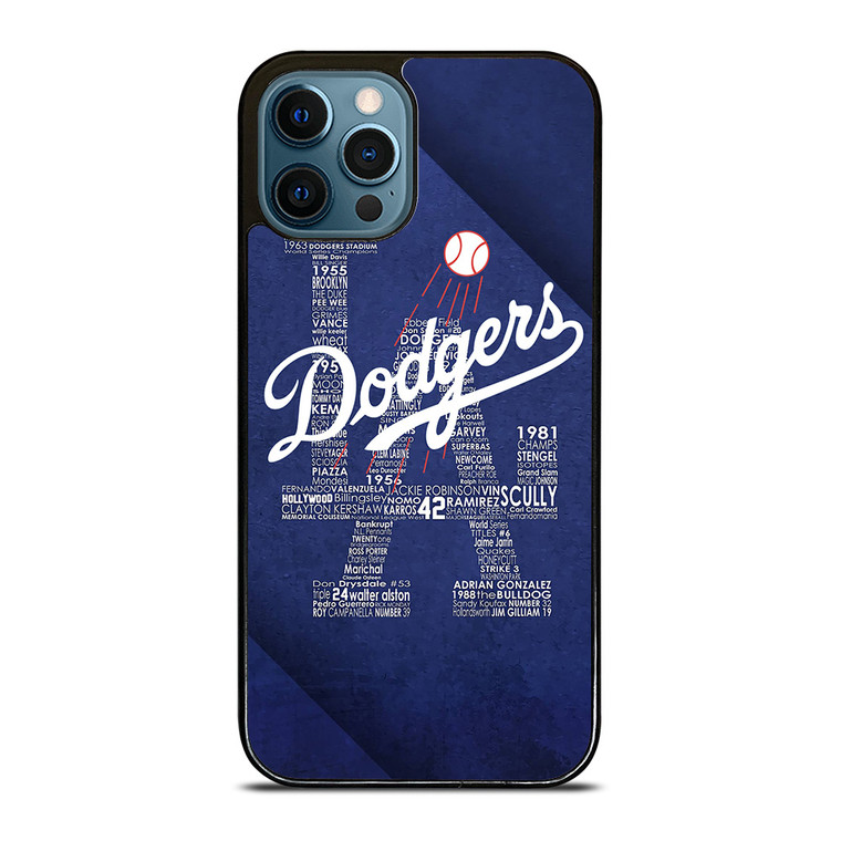 LA LOS ANGELES DODGERS LA iPhone 12 Pro Max Case