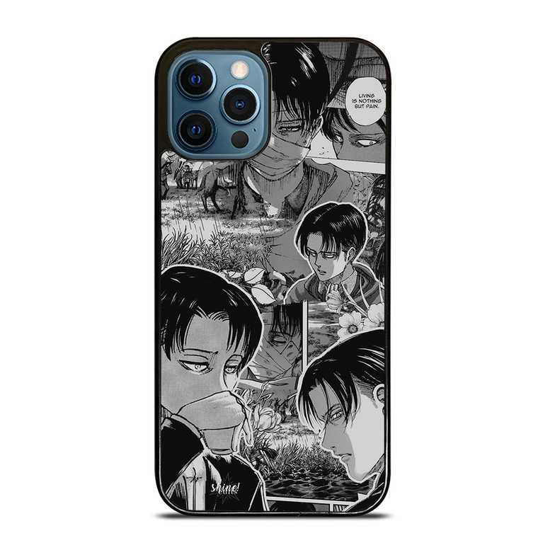 LEVI ACKERMAN ATTTACK ON TITAN MANGA iPhone 12 Pro Max Case