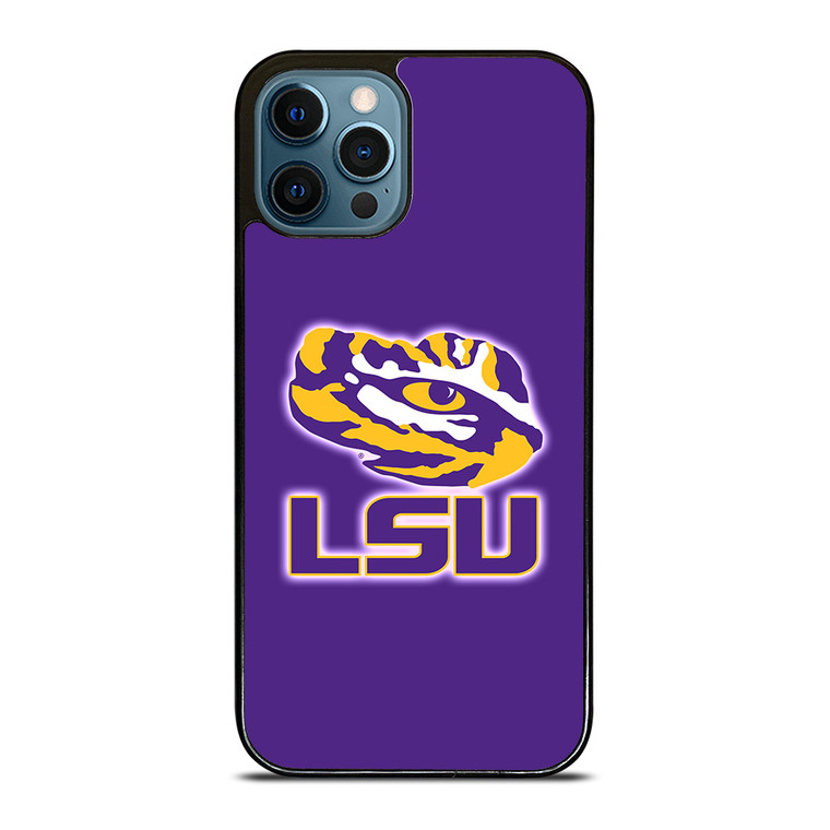 LSU TIGERS EYES LOGO iPhone 12 Pro Max Case