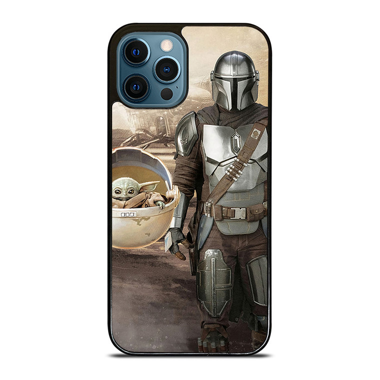 MANDALORIAN AND BABY YODA STAR WARS iPhone 12 Pro Max Case