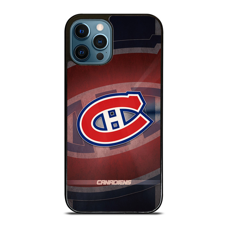 MONTREAL CANADIENS LOGO ICE HOCKEY iPhone 12 Pro Max Case