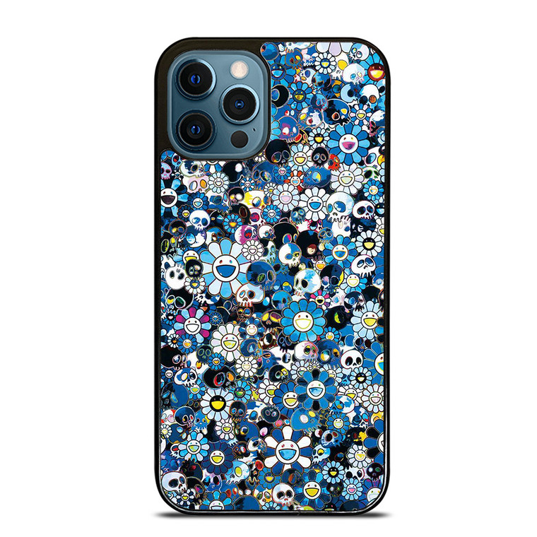TAKASHI MURAKAMI FLOWERS BLUE iPhone 12 Pro Max Case