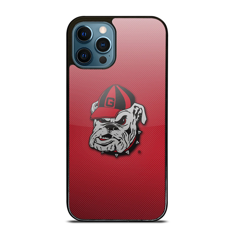 UNIVERSITY OF GEORGIA BULLDOGS UGA RED HAT iPhone 12 Pro Max Case
