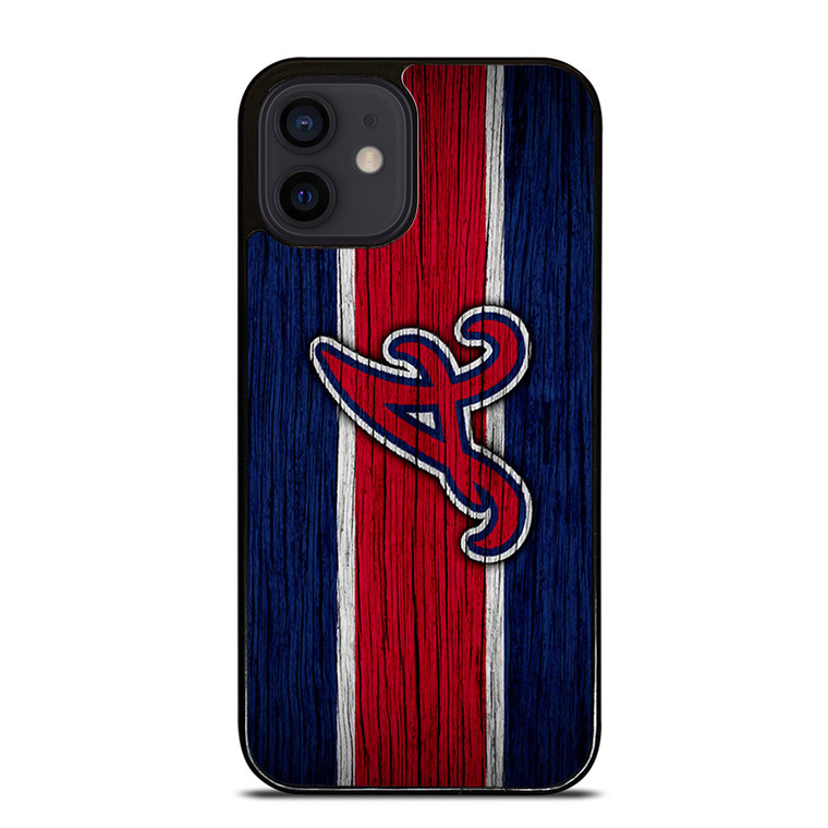 ATLANTA BRAVES MLB LOGO STRIPS iPhone 12 Mini Case