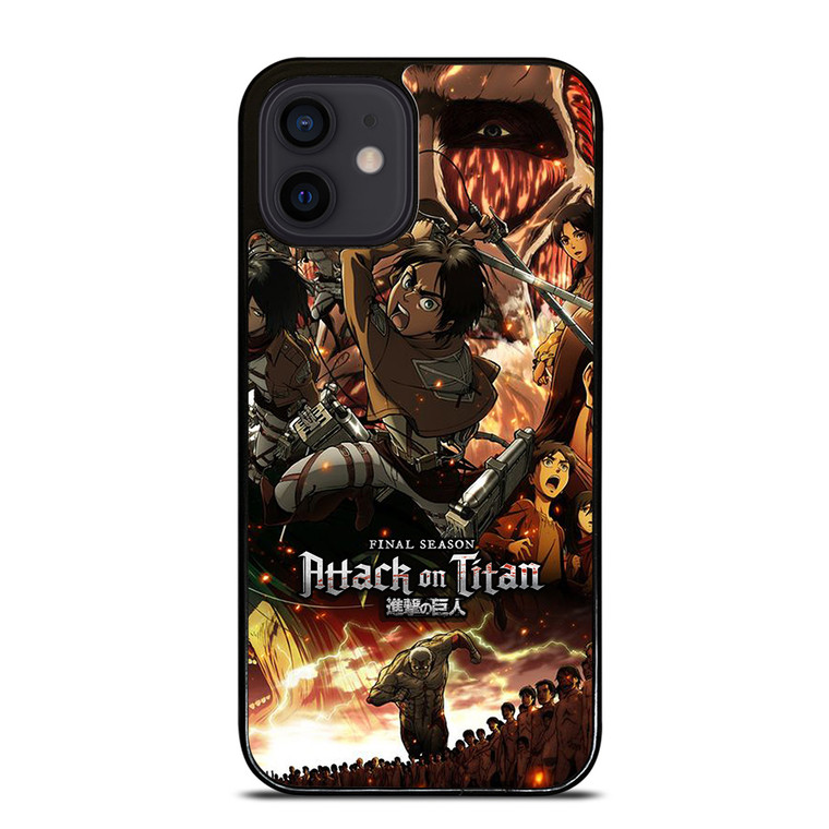 ATTACK ON TITAN ALL CHARACTER FINAL SEASON iPhone 12 Mini Case
