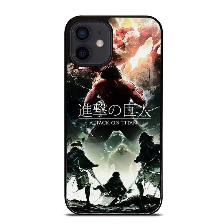 ATTACK ON TITAN ALL CHARACTER FINAL iPhone 12 Mini Case