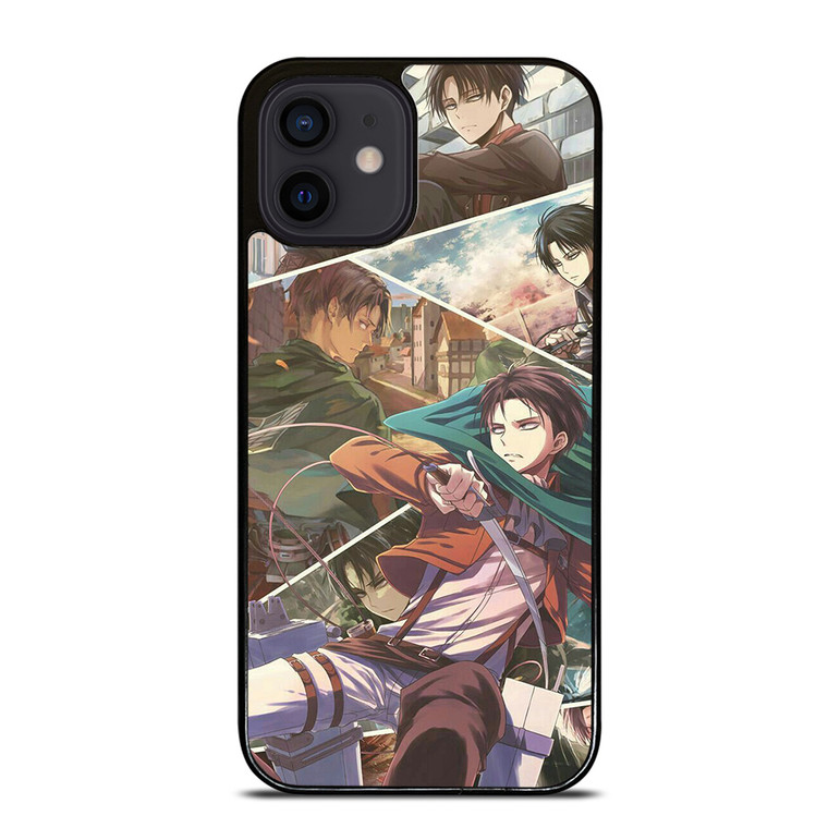 ATTACK ON TITAN LEVI ACKERMAN ANIME iPhone 12 Mini Case