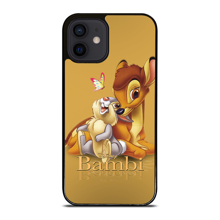 BAMBI AND RABBIT DISNEY CARTOON iPhone 12 Mini Case