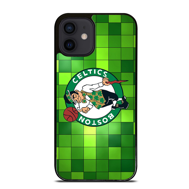 BOSTON CELTICS BASKETBALL SQUARE LOGO iPhone 12 Mini Case