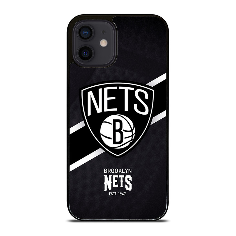 BROOKLYN NETS BASKETBAL TEAM LOGO EST 1967 iPhone 12 Mini Case