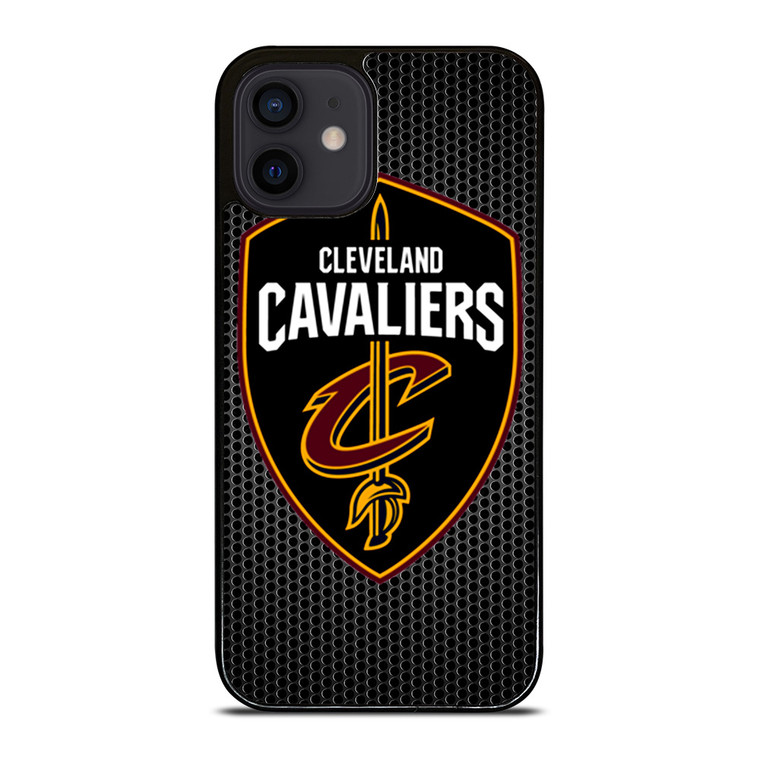 CLEVELAND CAVALIERS BASEBALL CARBON LOGO iPhone 12 Mini Case