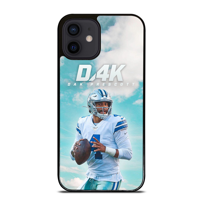 DAK PRESCOTT DALLAS COWBOYS FOOTBALL RISING iPhone 12 Mini Case