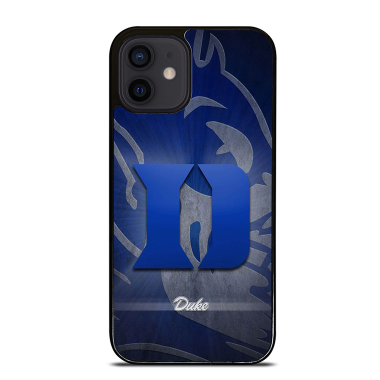 DUKE BLUE DEVILS LOGO UNIVERSITY BASKETBALL iPhone 12 Mini Case