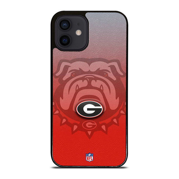 GEORGIA BULLDOGS FOOTBALL RED iPhone 12 Mini Case