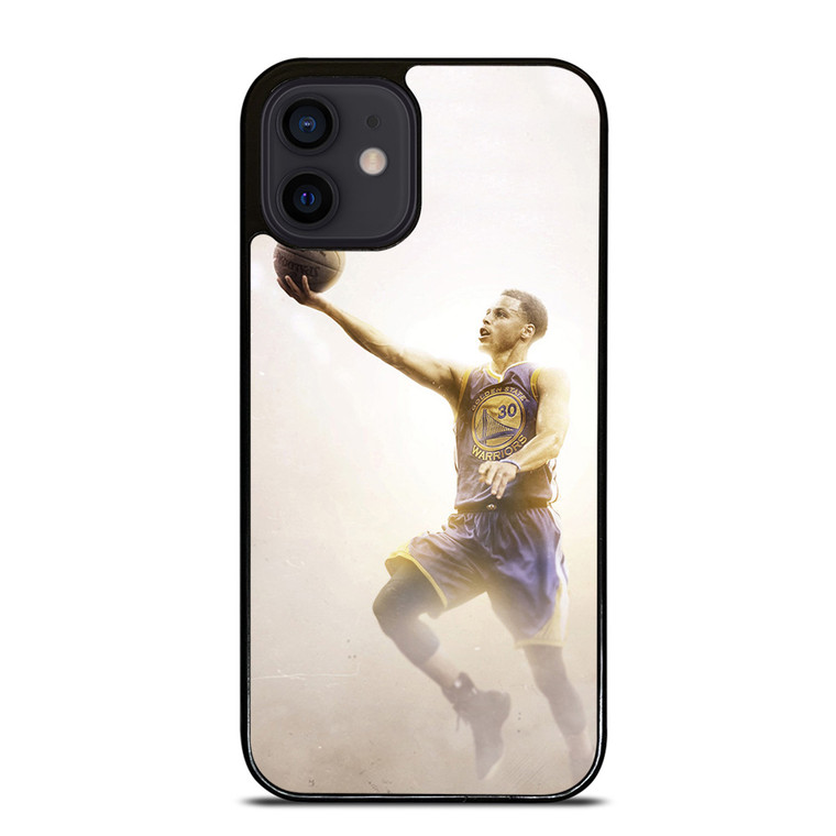 GOLDEN STATE WARRIORS STEPHEN CURRY LAY UP iPhone 12 Mini Case