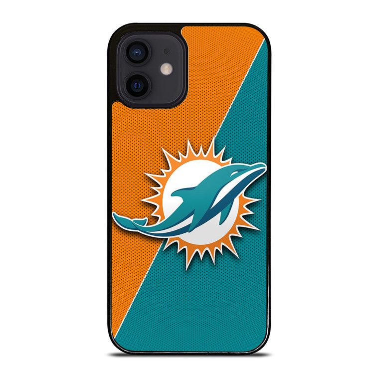 MIAMI DOLPHINE LOGO MASCOT iPhone 12 Mini Case