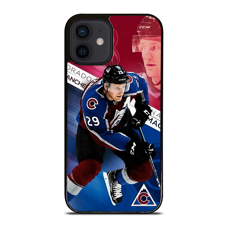 NATHAN MACKINNON 29 COLORADO AVALANCHE iPhone 12 Mini Case