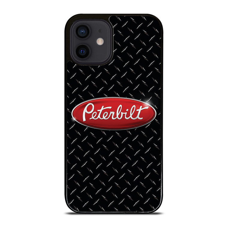 PETERBILT TRUCK PLATE BLACK iPhone 12 Mini Case