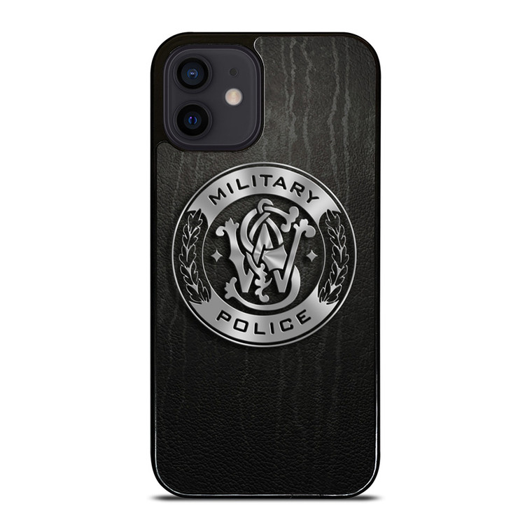 SMITH AND WESSON MILITARY POLICE METAL LOGO iPhone 12 Mini Case