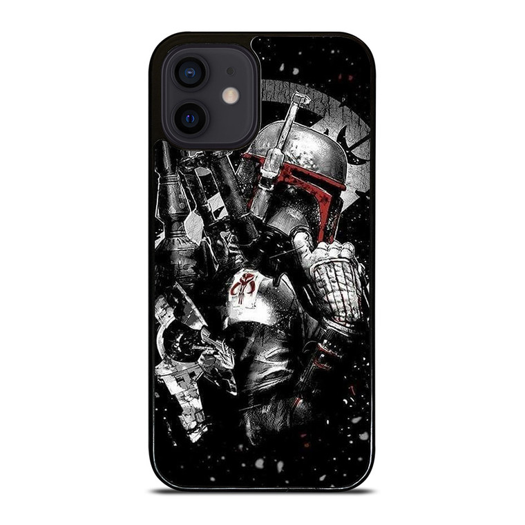 STAR WARS BOBA FETT ART iPhone 12 Mini Case